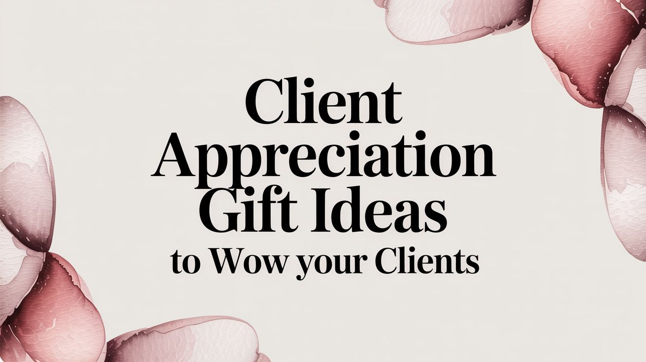 Client appreciation gift ideas to wow your clients