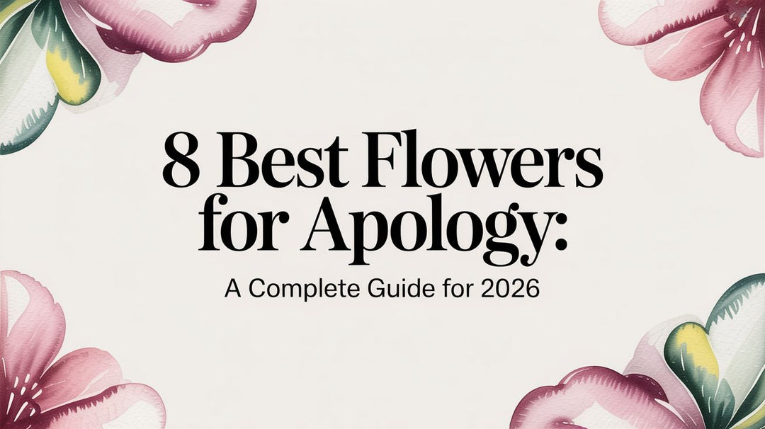 8 Best Flowers for Apology: A Complete Guide for 2026