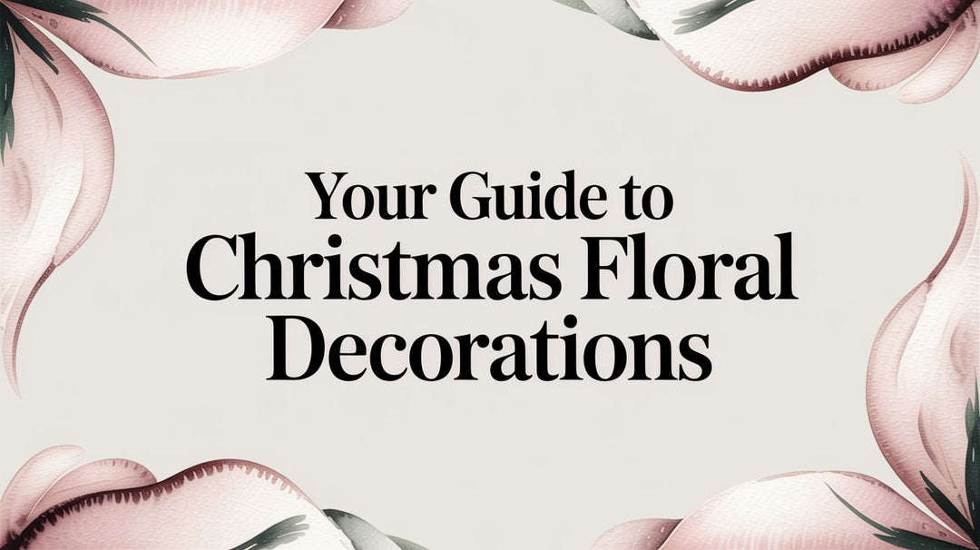 Your Guide to Christmas Floral Decorations