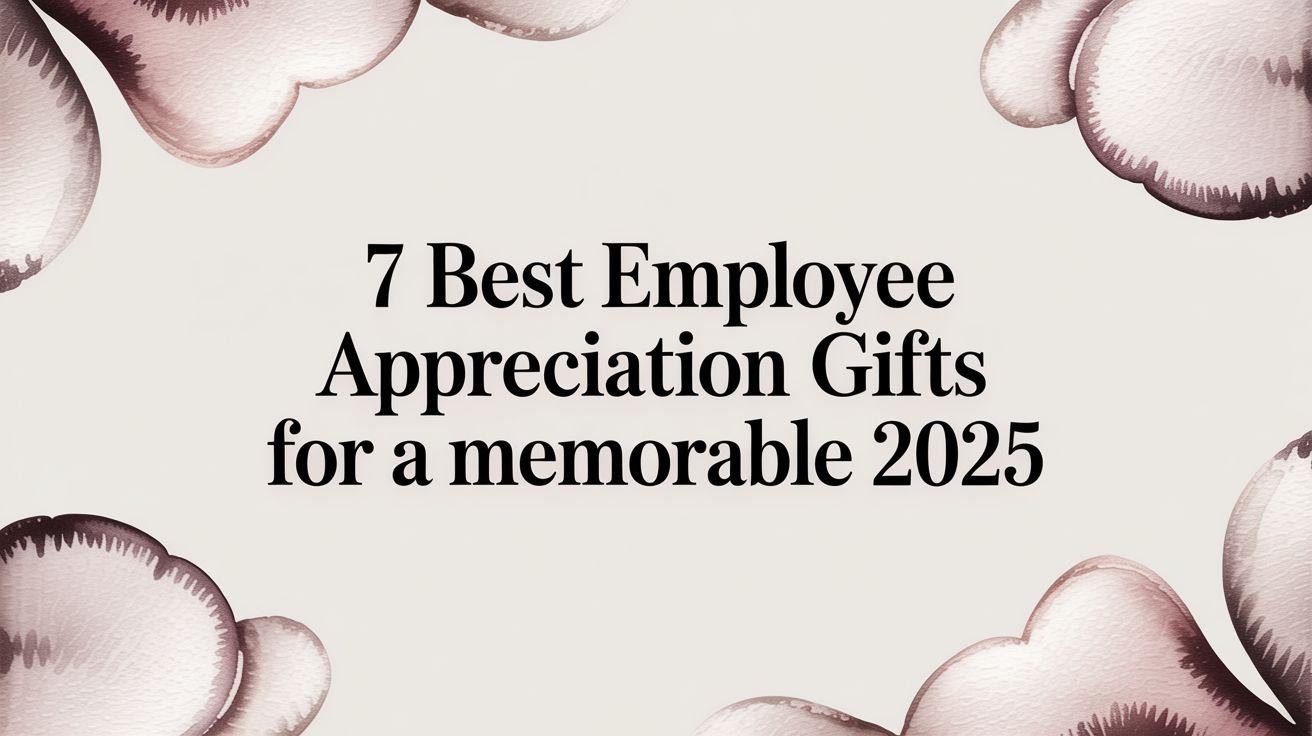 7 Best Employee Appreciation Gifts for a Memorable 2025