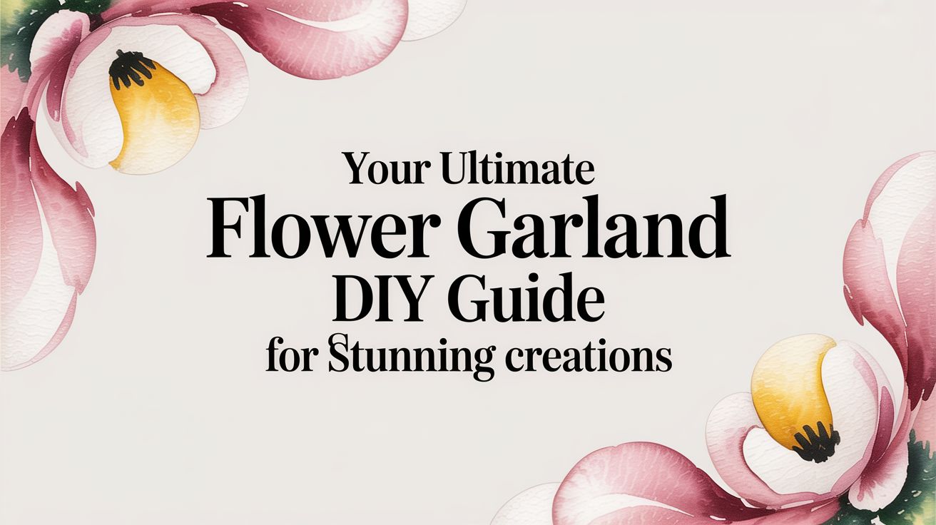 Your Ultimate Flower Garland DIY Guide for Stunning Creations