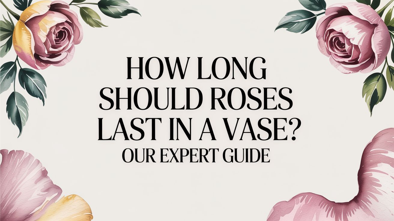 How Long Should Roses Last in a Vase? Our Expert Guide