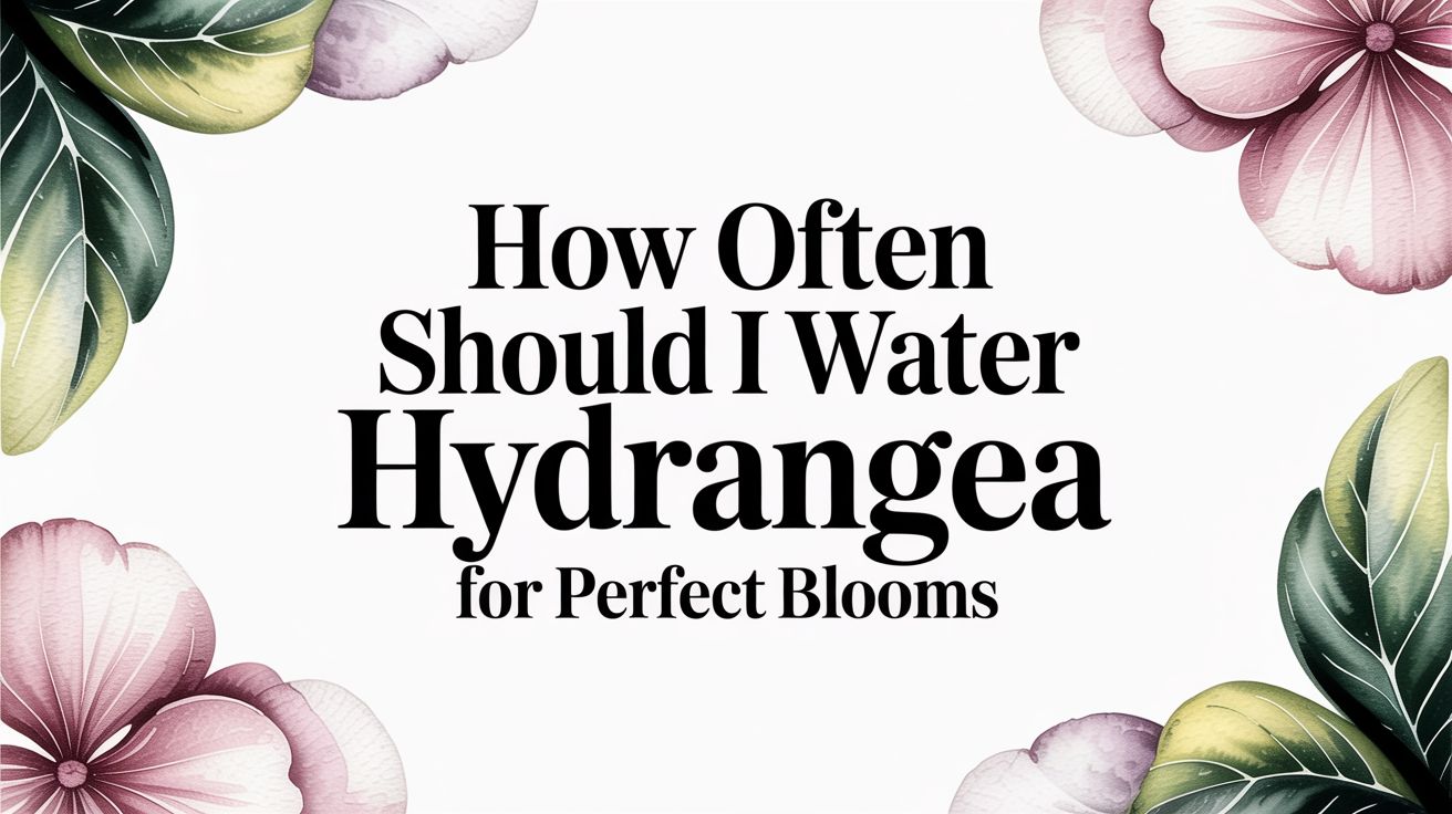 How Often Should I Water Hydrangea for Perfect Blooms