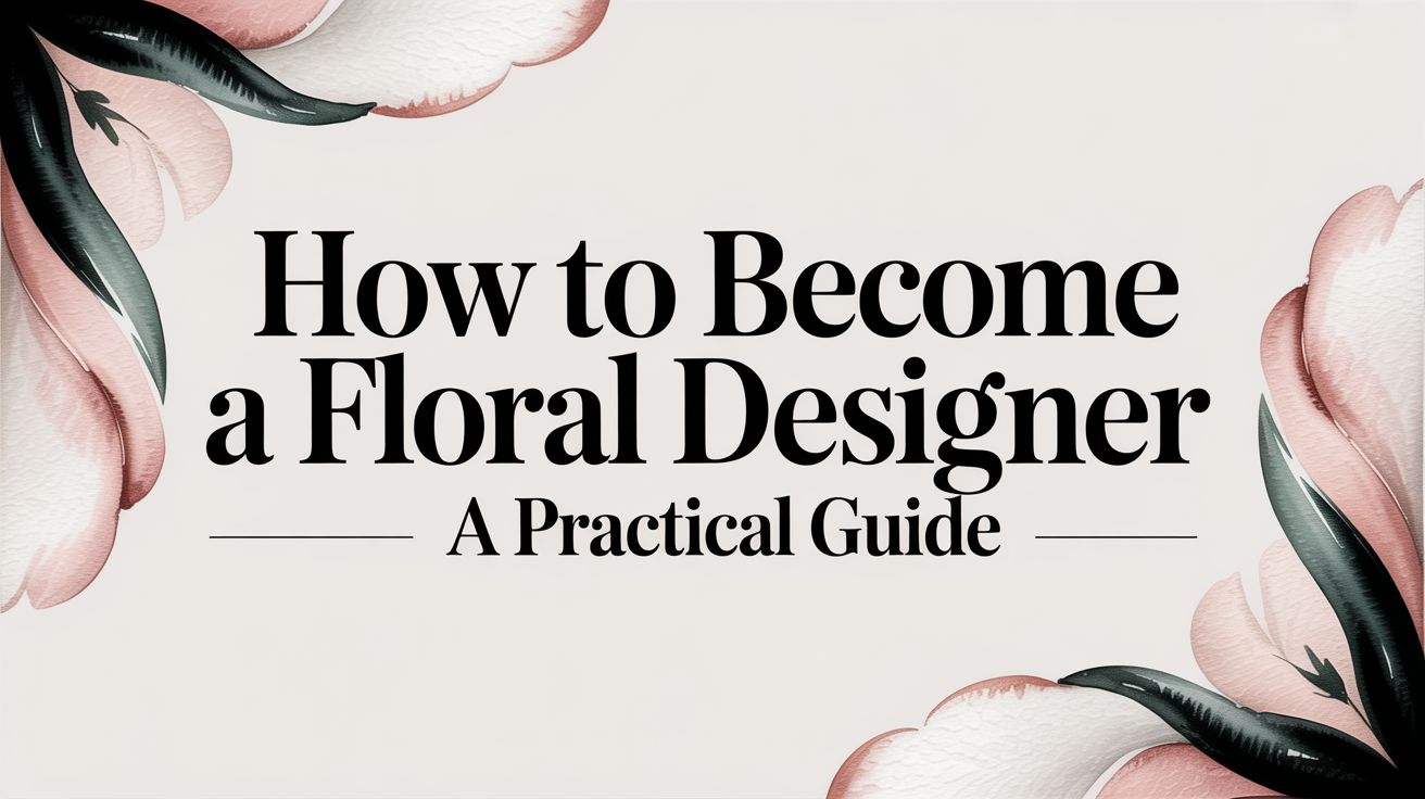 How to Become a Floral Designer a Practical Guide