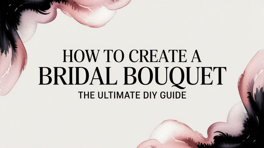 How to Create a Bridal Bouquet The Ultimate DIY Guide
