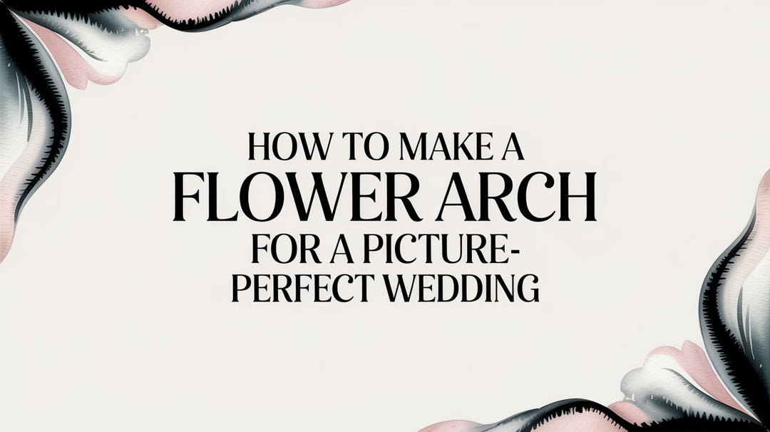 How to Make a Flower Arch for a Picture-Perfect Wedding