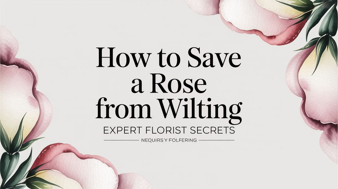 How to Save a Rose From Wilting Expert Florist Secrets
