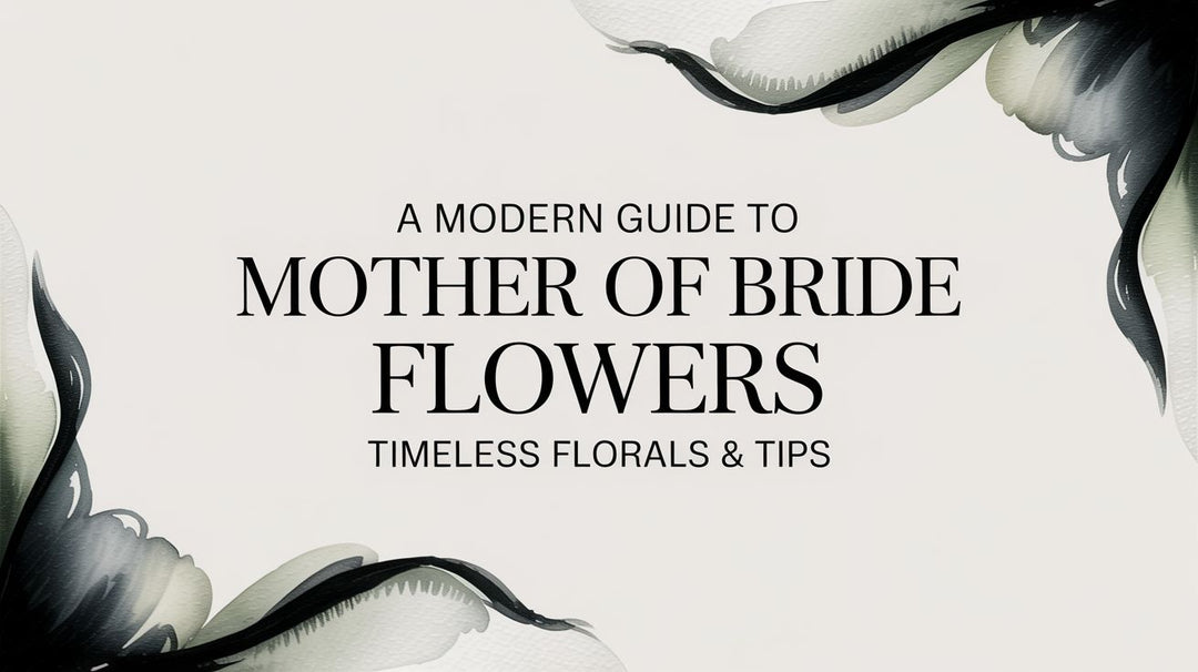 A Modern Guide to mother of bride flowers: Timeless Florals & Tips