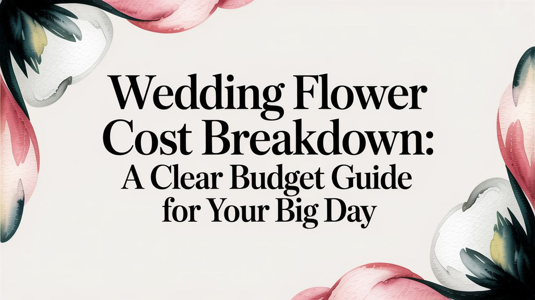 Wedding Flower Cost Breakdown: A Clear Budget Guide for Your Big Day