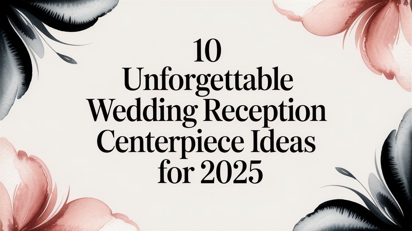 10 Unforgettable Wedding Reception Centerpiece Ideas for 2025