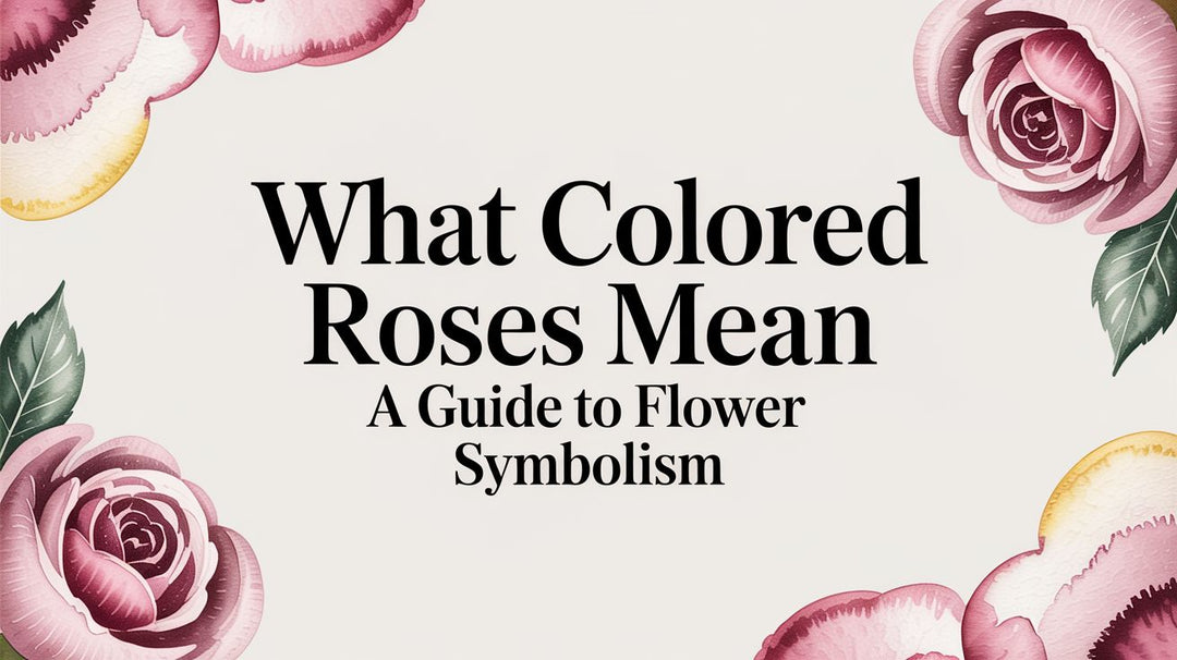 What Colored Roses Mean A Guide To Flower Symbolism